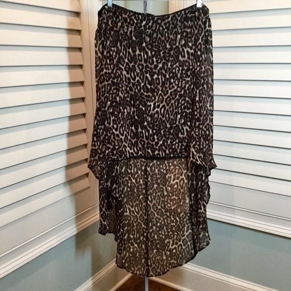torrid Dresses & Skirts - Torrid Animal Print High Low Skirt, 18, EUC